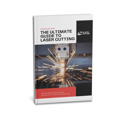 laser cutting machine ebook cover with black and red